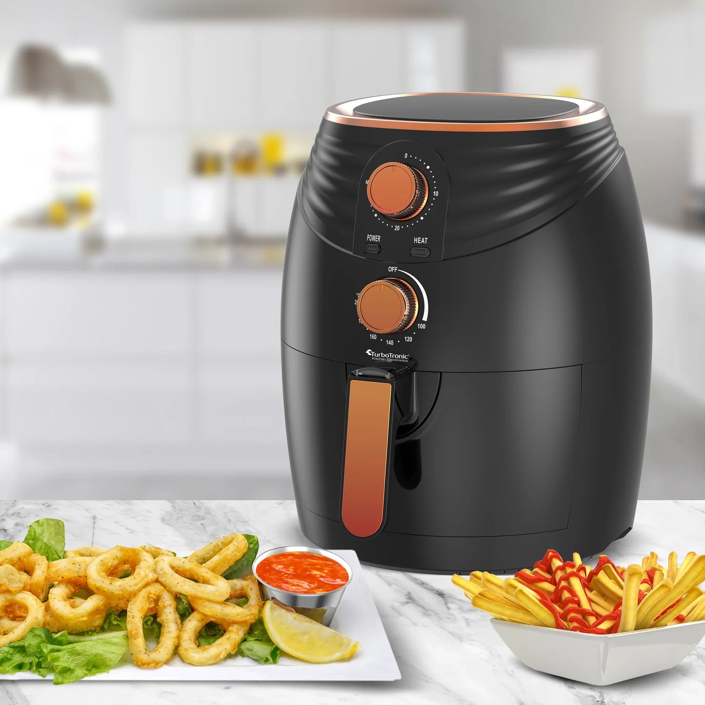 Airfryer - Turbotronic - AF11M - Musta