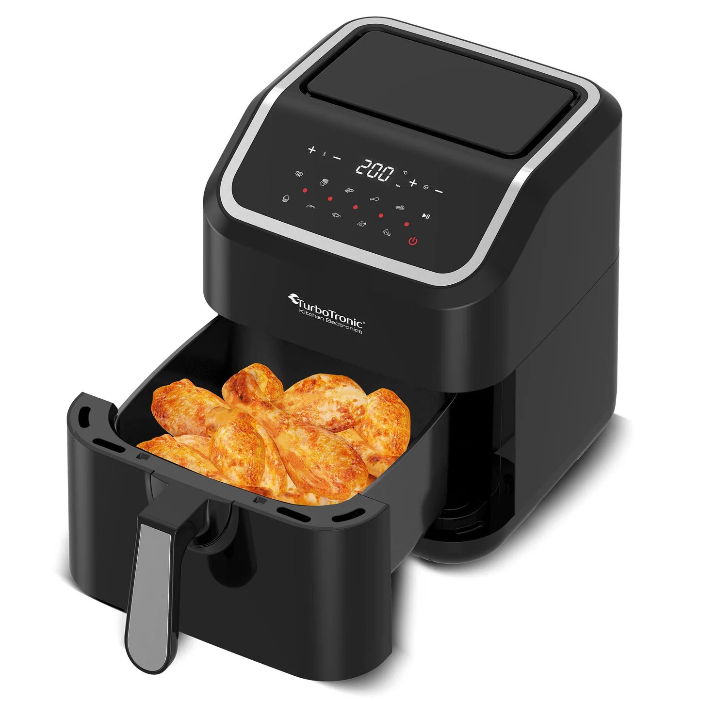 Airfryer - Turbotronic - AF12 - Musta