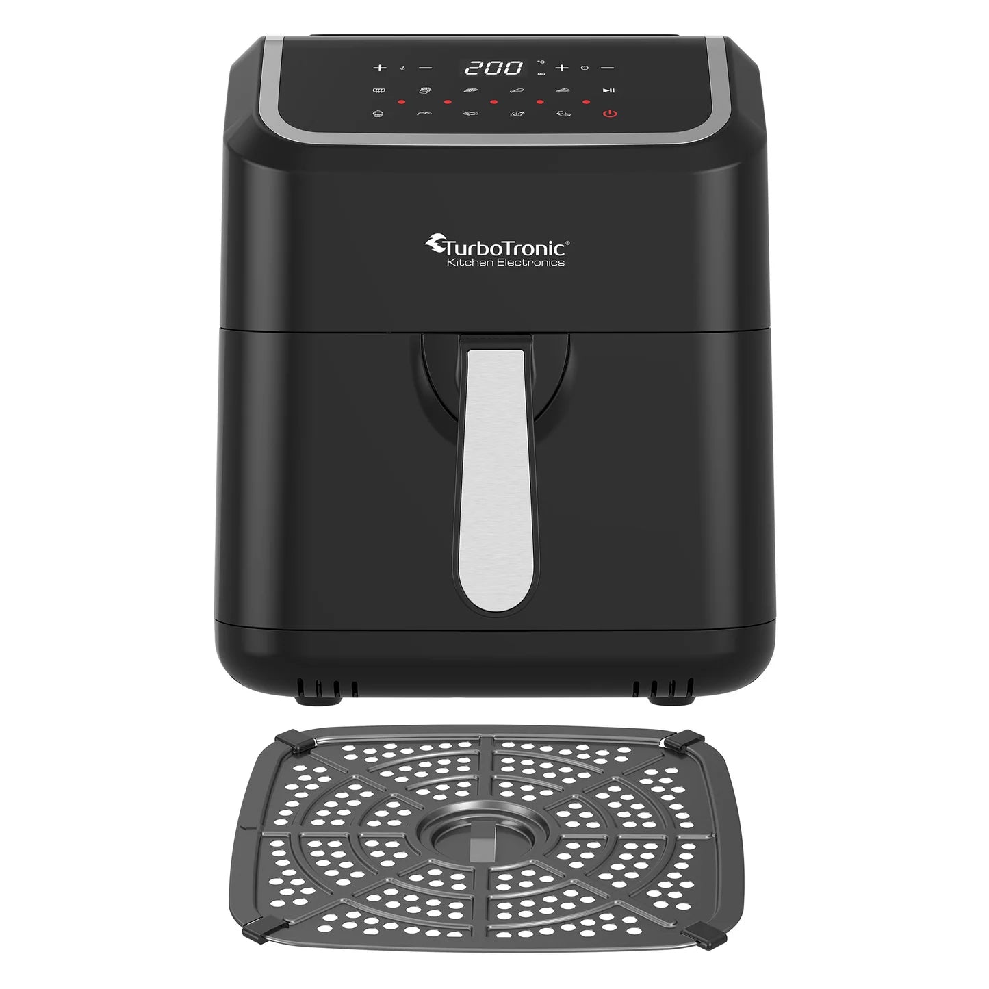 Airfryer - Turbotronic - AF12 - Musta