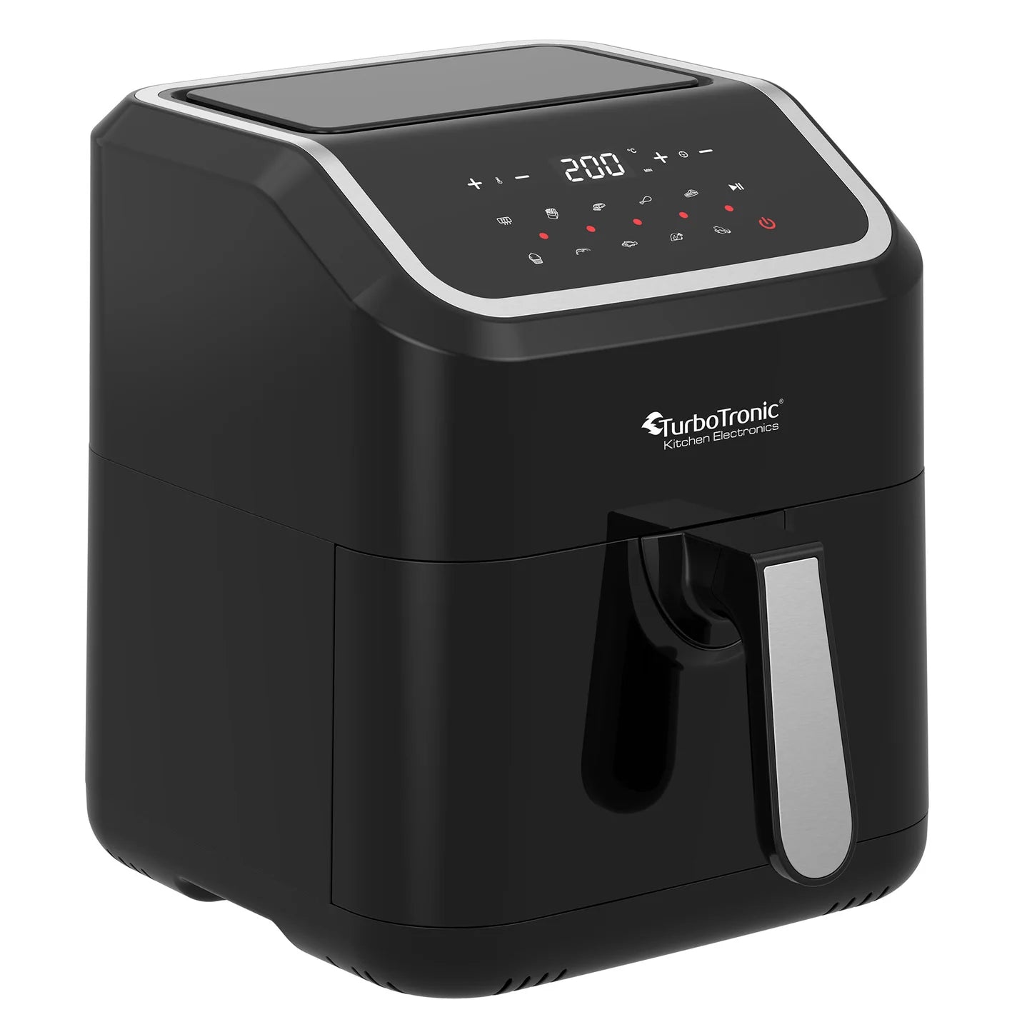 Airfryer - Turbotronic - AF12 - Musta